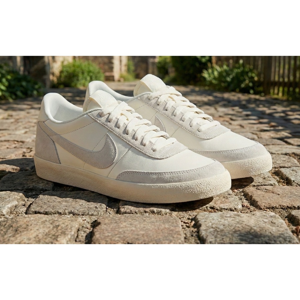 Nike Killshot 2 Metallic Silver/Sail Skate Shoes Wmns Size 11 HV0846 133